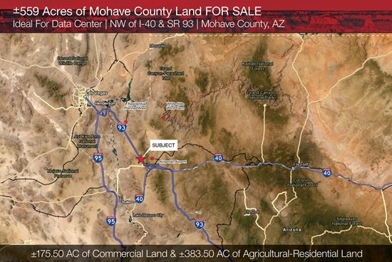 ±559 Acres NW of I-40 & SR 93