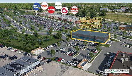 Retail space for Rent at NWQ W. Saginaw & I-96 in Lansing