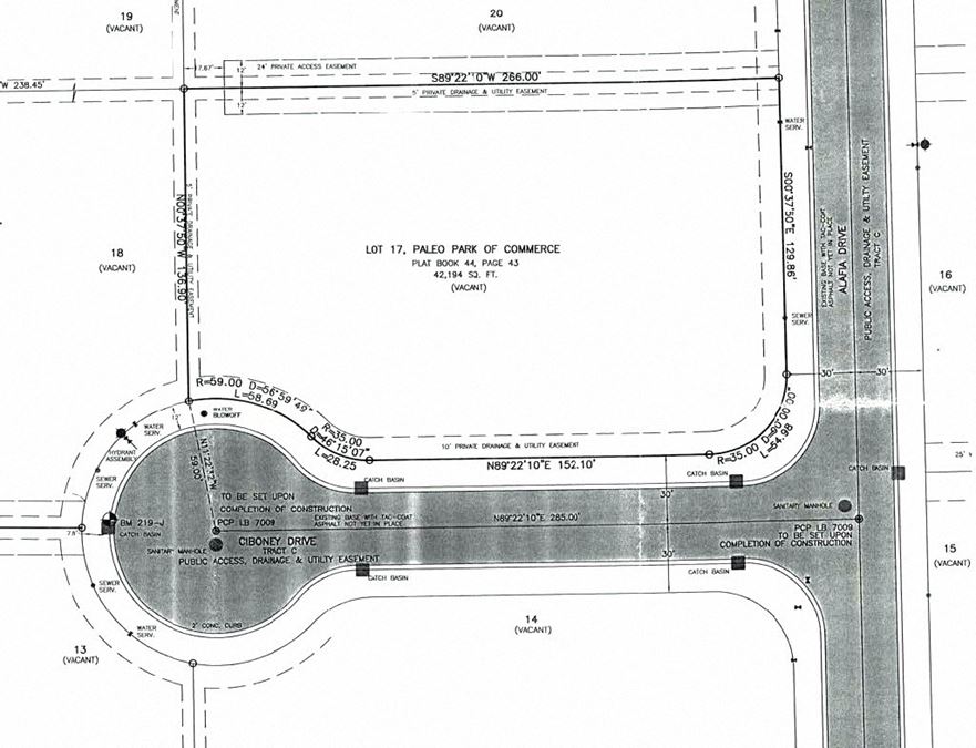 Paleo Park of Commerce Lot 17