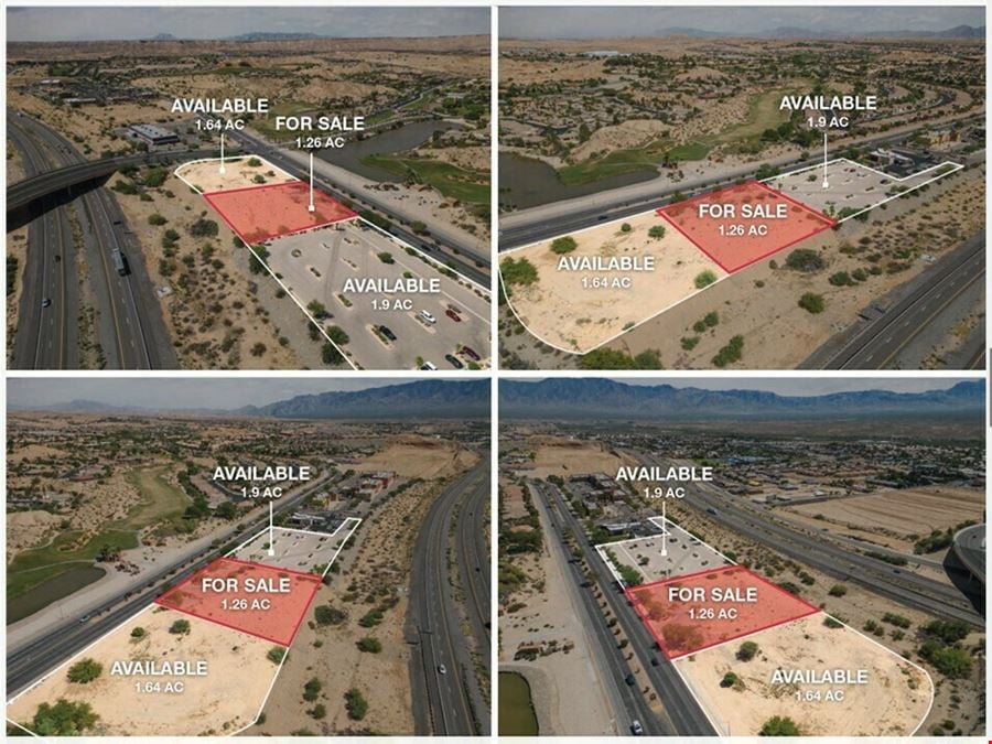 1.26 Acres to 4.8 Acres of Prime Retail Land