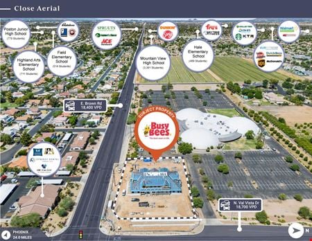 Photo of commercial space at 3544 E. Brown Road in Mesa (Phoenix)