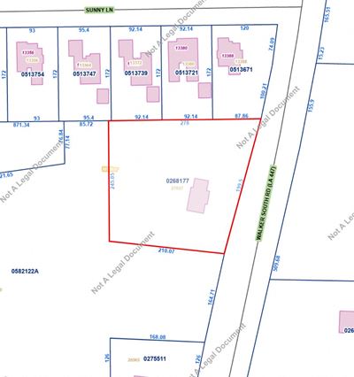 1.5 Acres - Commercial Land (2 minutes from I-12)