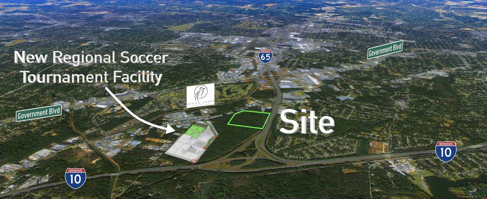 46 Acres For Sale off Halls Mill Rd with I-65 Frontage