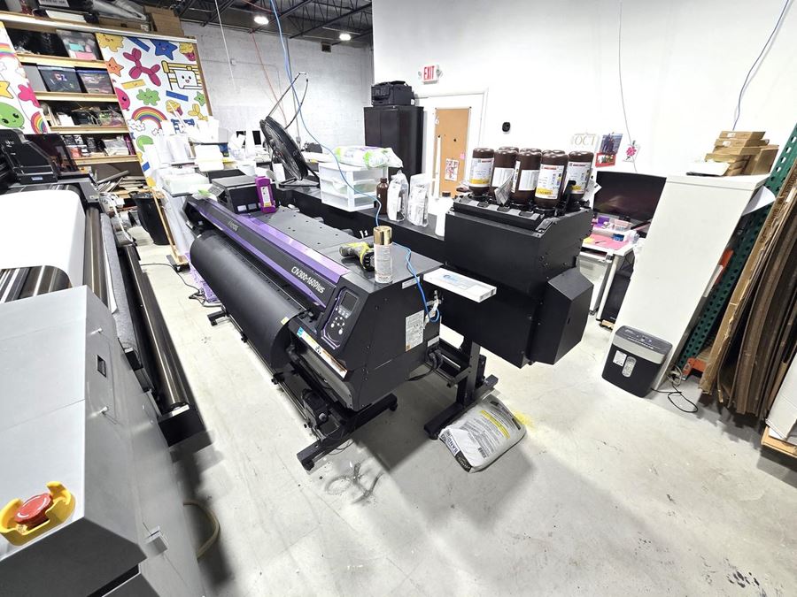 Print Business for Sale Including Equipment