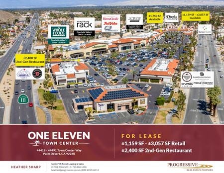 Retail space for Rent at 44419 - 44491 Town Center Way  in Palm Desert