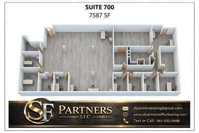 7587 SF Suite 700 Professional Office Space Available in Pittsburgh, PA 15220