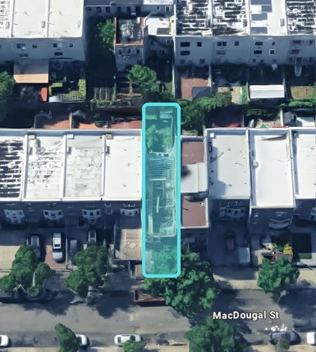 VacantLand space for Sale at 86 Mac Dougal St in Brooklyn