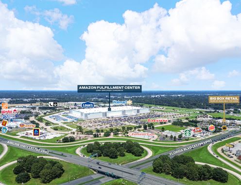 High-Visibility Big Box Retail in Amazon Commercial Corridor