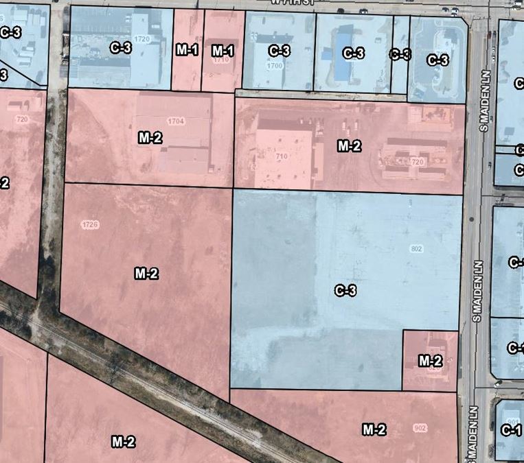 9.8 Acres Tract of Commercial Land