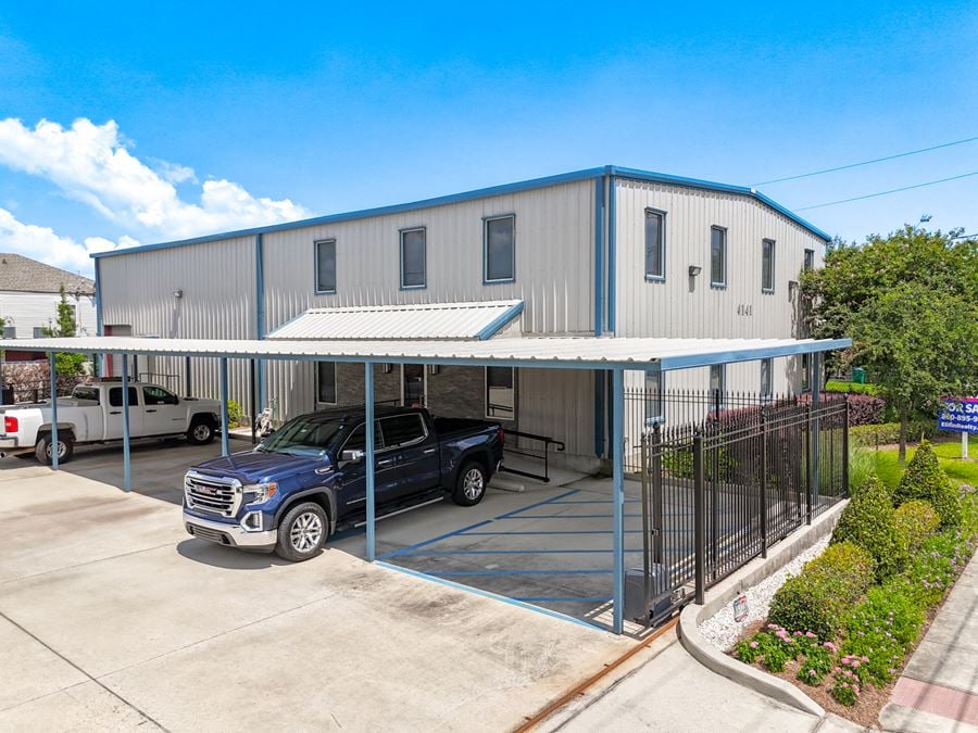 ±6,400 SF Office/Warehouse with Gated Lot and Grade-Level Door