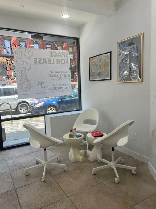 9.4% to 25% Projected Cap FOR SALE - East Village Manhattan Storefront Duplex Condominium Community Facility Unit Vacant4User or Delivered Rented