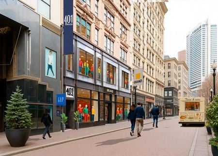 Photo of commercial space at 401 Washington Street in Boston