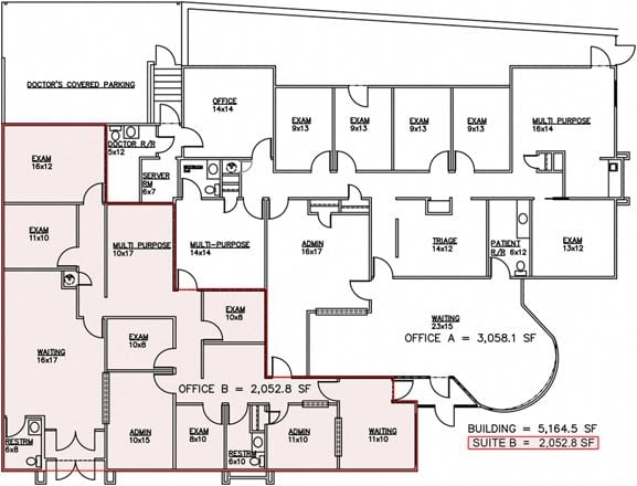 Turnkey Medical Office Space for LEASE