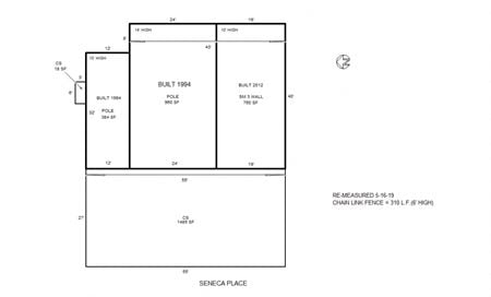 Industrial space for Rent at 1012 Seneca Pl in Cadillac