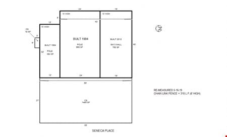 Industrial space for Rent at 1012 Seneca Pl in Cadillac