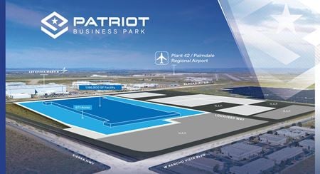 Industrial space for Rent at Sierra Hwy & Lockheed Way, Palmdale, CA in Palmdale
