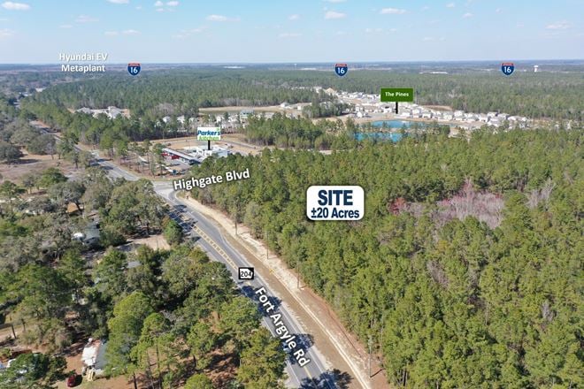 ±20 Commercial Acres at New Hampstead Entrance