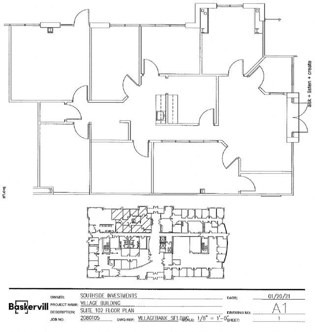 Class A Office Suites Available