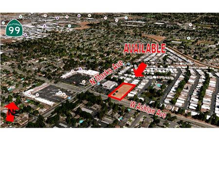 ±0.956 Acres Commercial Land & High Density Residential - Fresno