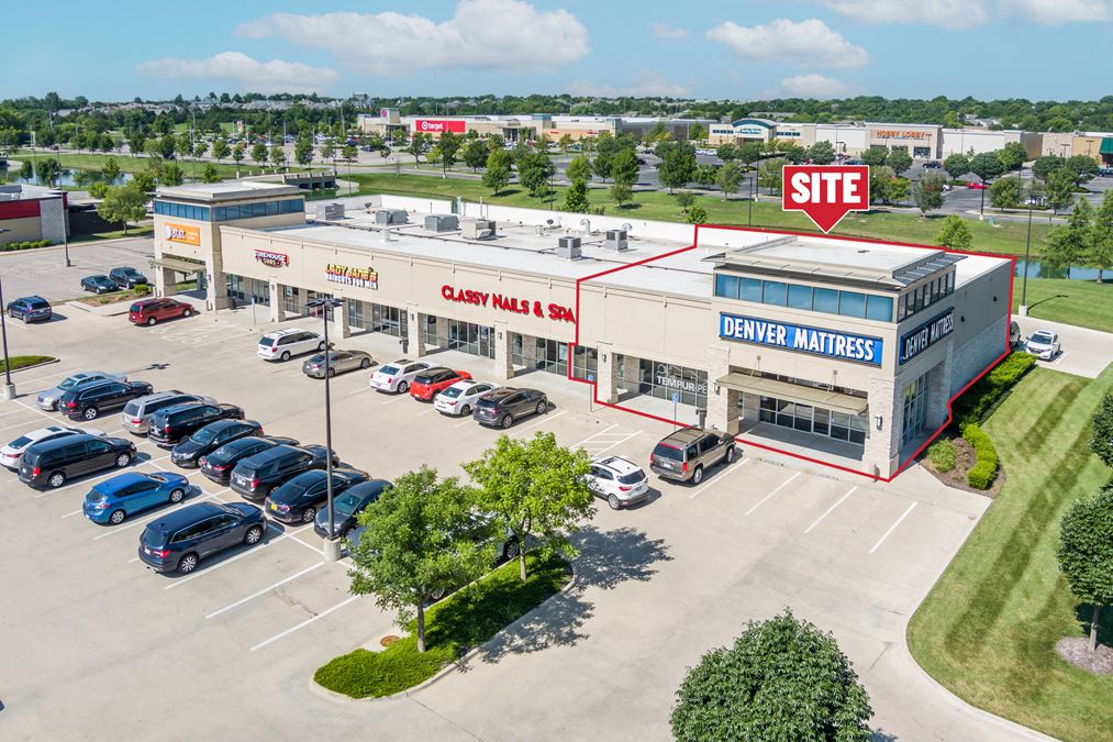 END-CAP RETAIL ALONG GREENWICH ROAD AT K-96 HWY.