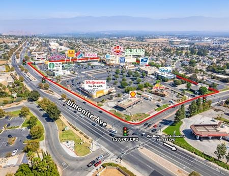 Retail space for Rent at 8022-8082 Limonite Ave in Jurupa Valley
