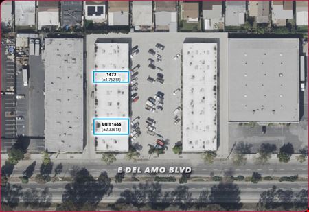 Industrial space for Rent at 1663-1677 E Del Amo Blvd in Carson