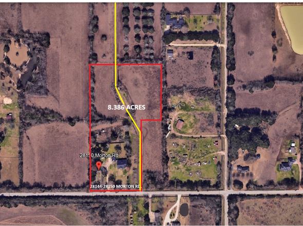 28144-28150 Morton Rd, Katy TX: Unrestricted Land