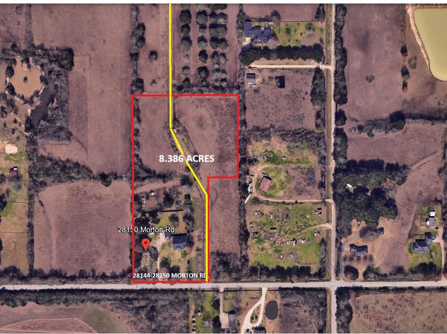 8.386 Acres: 28144-28150 Morton Rd, Katy, TX, 77493