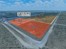 4.6-6.8 Acre Lots on Interstate 20 for Custom Build to Suit!