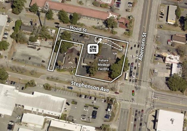Free-Standing Drive-Thru ATM on Abercorn | For Lease