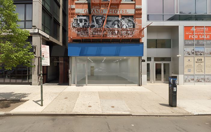 2,300 SF | 143 Bowery | Lower East Side Retail/Restaurant Space for Lease