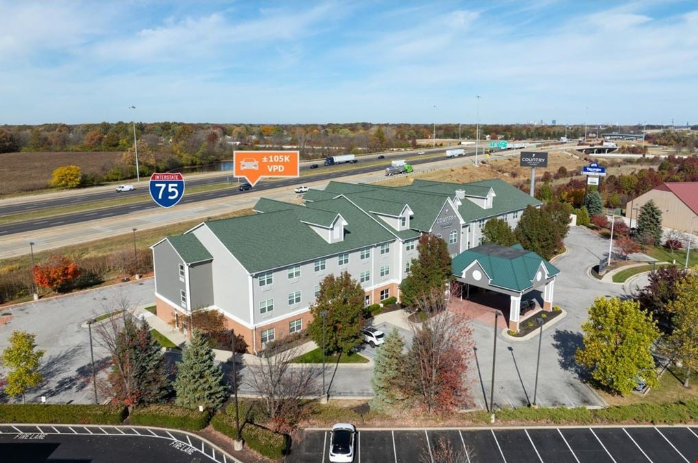 Country Inn & Suites Toledo South | 79 Rooms | $1.67M T12 Room Revenue