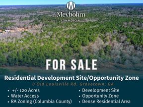 +/- 120 Acres Development Site in Columbia County, GA
