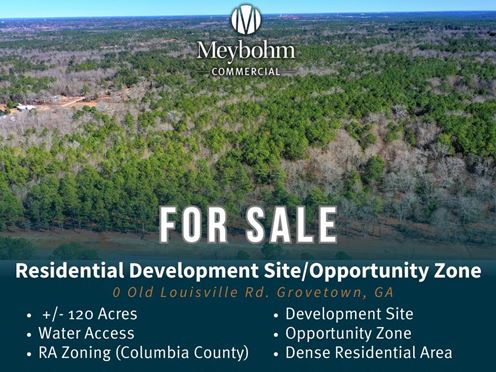 +/- 120 Acres Development Site in Columbia County, GA