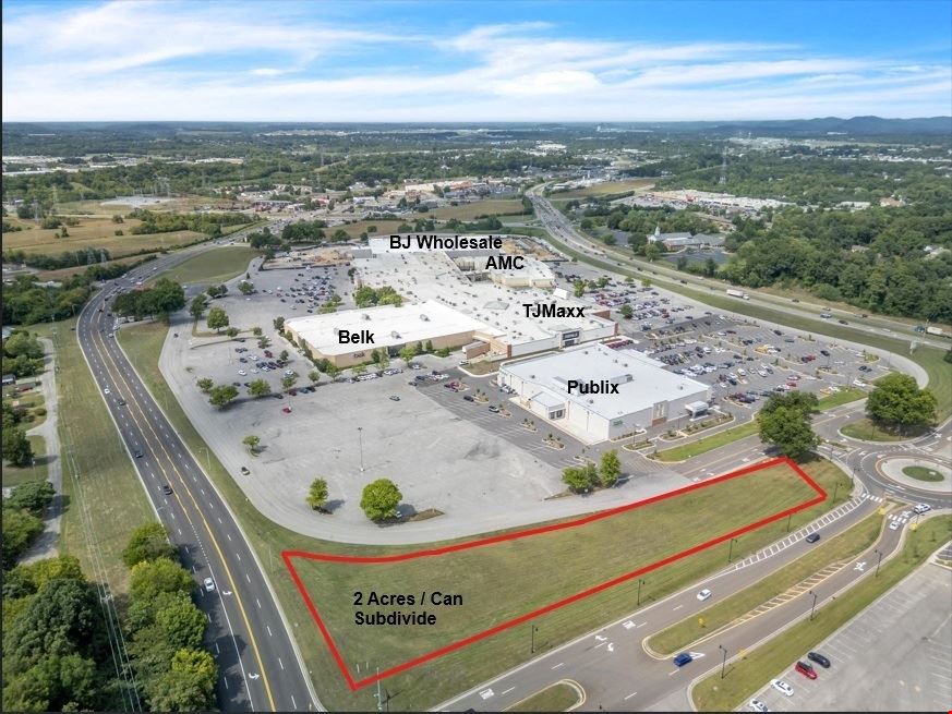 Outparcel for Sale, Foothills Mall, Maryville, TN