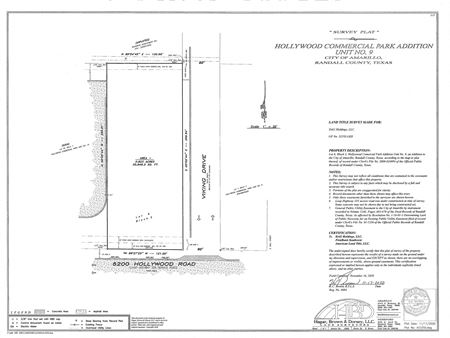 VacantLand space for Rent at 6200 Hollywood Rd in Amarillo