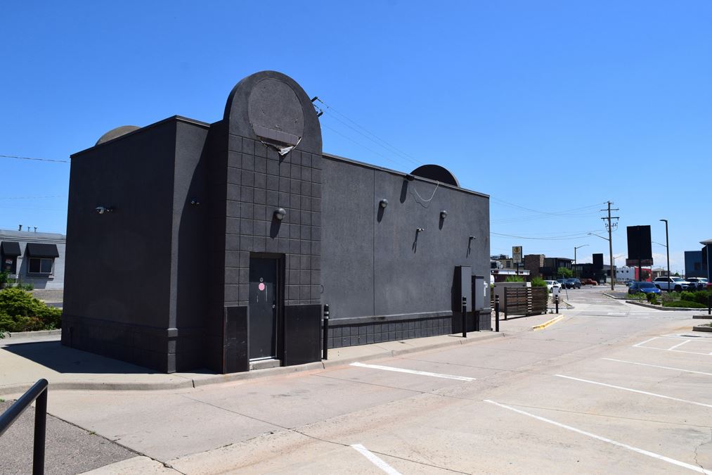 692 SF retail building with two drive-thru lanes