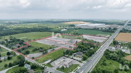 Photo of commercial space at 13265 Steeles Ave & 8029 Hornby Rd in Halton Hills
