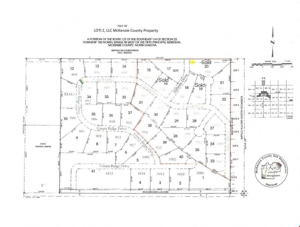 Beautiful Residential Lots, Ready To Start Your New Home