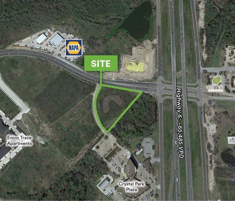 3.79 AC on Harvey Mitchell Parkway South