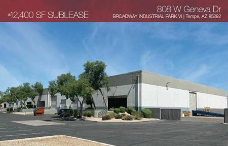 Photo of commercial space at 808 West Geneva Drive in Tempe