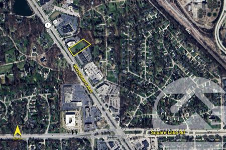 VacantLand space for Sale at 43572 Woodward Ave in Bloomfield Twp.