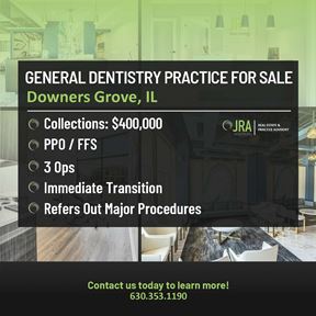 #1201289 - General Dentistry Practice for Sale - Downers Grove