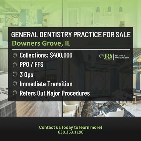 Commercial space for Sale at #1201289 - General Dentistry Practice for Sale - Downers Grove in Downers Grove