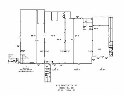 4,729 SF Warehouse