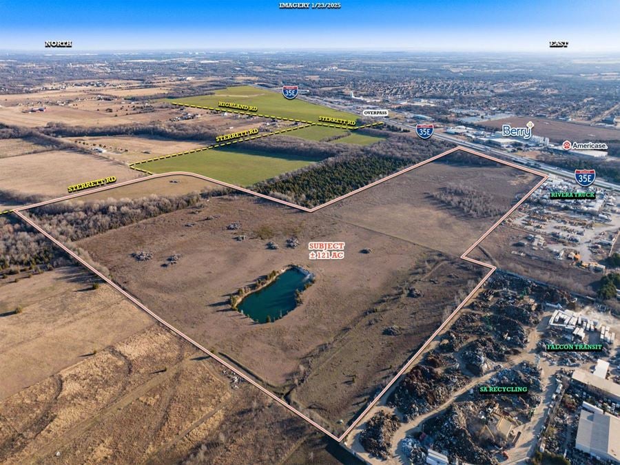 ±121 AC OF LAND | WAXAHACHIE