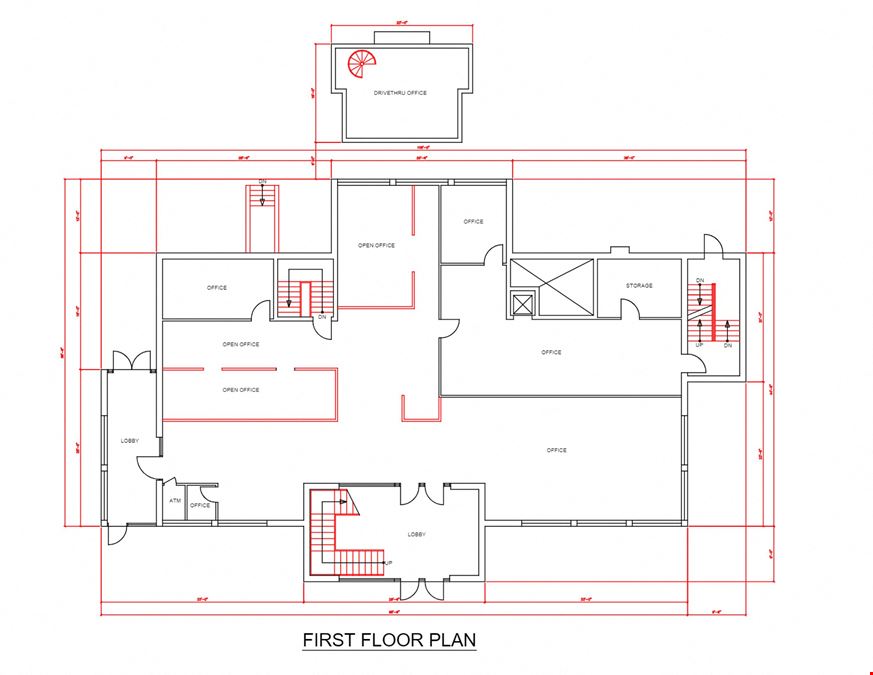 FOR SALE OR LEASE: High Visibility Office/Retail or Medical Building with Drive-Thru