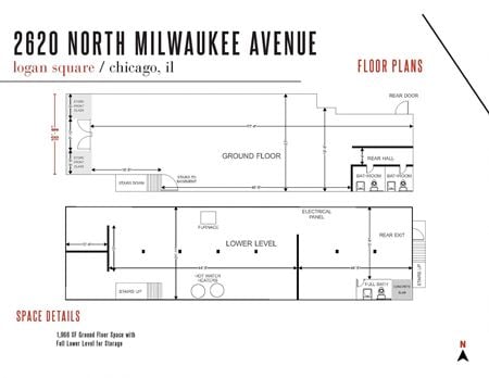 Retail space for Rent at 2620 N Milwaukee Avenue in Chicago