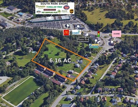 VacantLand space for Sale at 2498 - 2530 South Park Road in Bethel Park