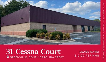 Commercial space for Rent at 31 Cessna Ct in Greenville
